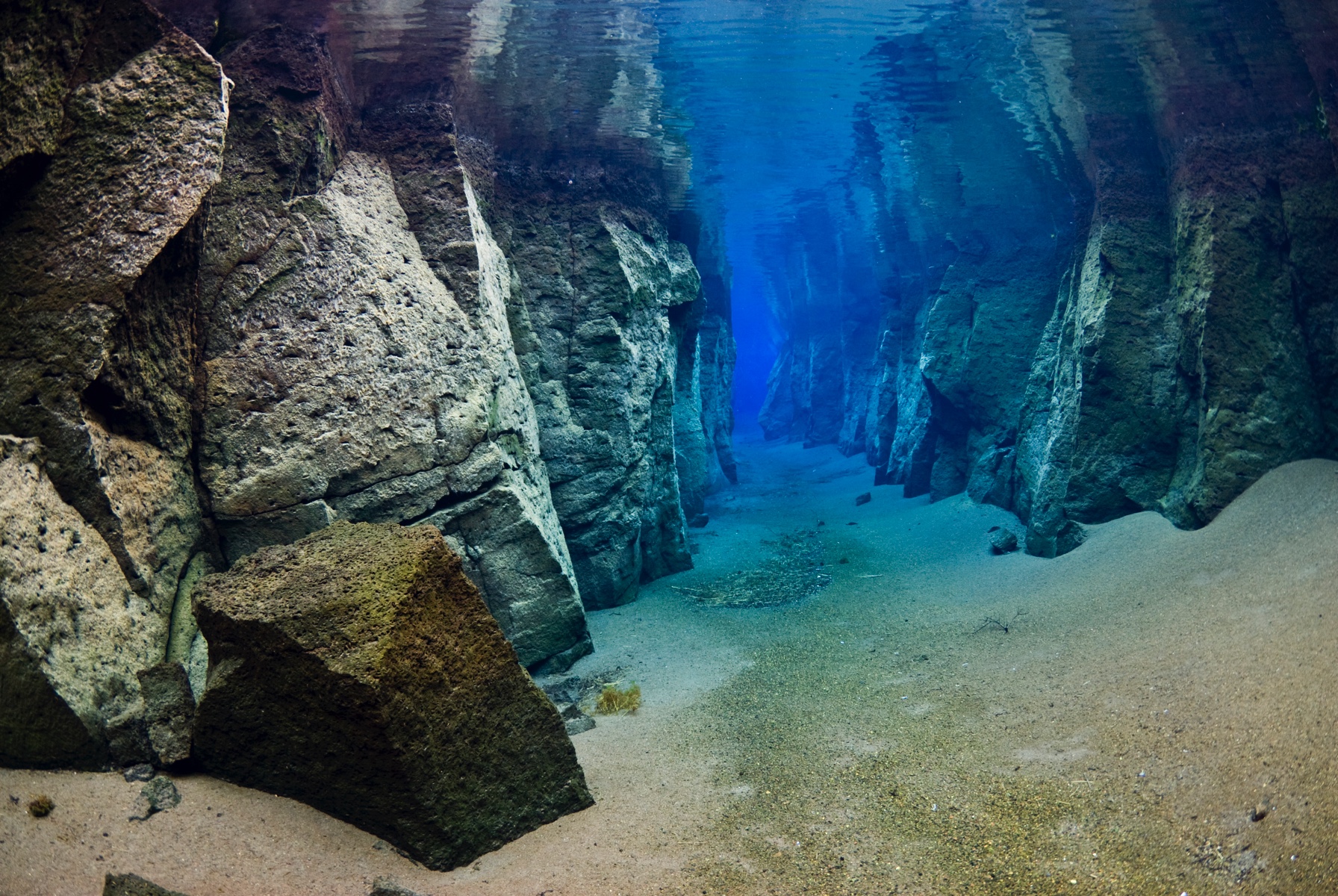 Nesgjá fissure silfra of the north