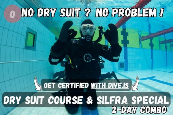 You can get dry suit certified with us prior to your ocean and lava wreck adventure.