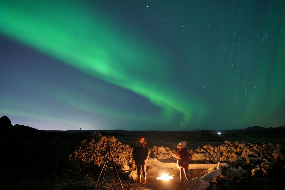 Lava Caving & Aurora Basecamp - DIVE.IS - Iceland