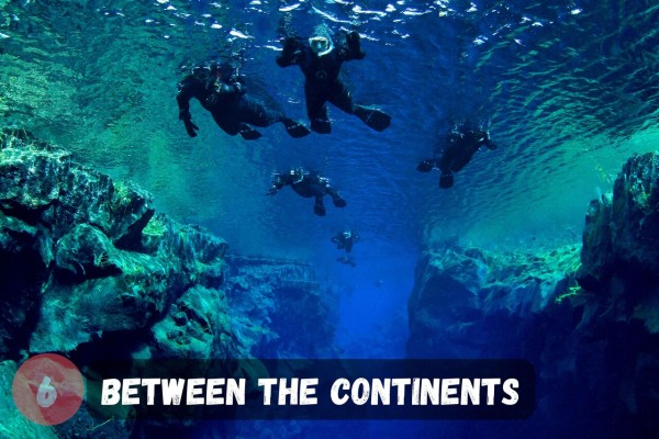 Snorkel between the continents.