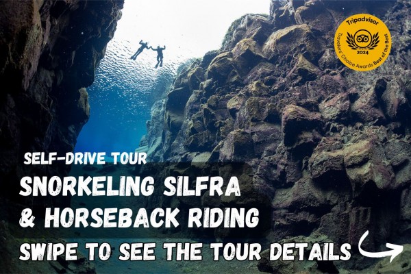 Swipe to see the tour details for the Snorkeling and Horseback riding, self drive tour.